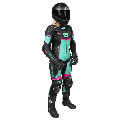 Cortech Revo Sport Air Women's 1-Piece Leather Suit - Adventure Parts
