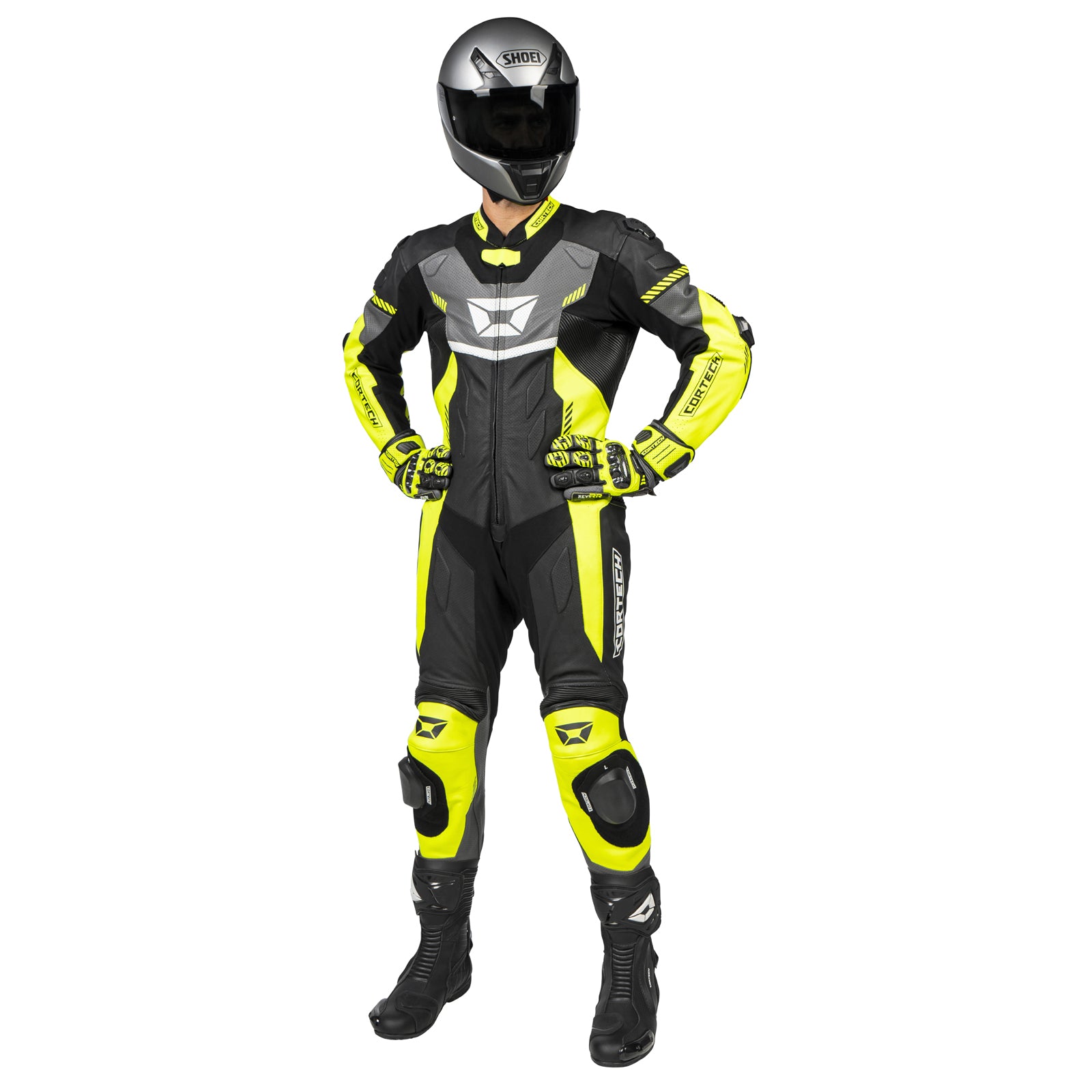 Cortech Revo Sport Air Men's 1-Piece Leather Suit - Adventure Parts