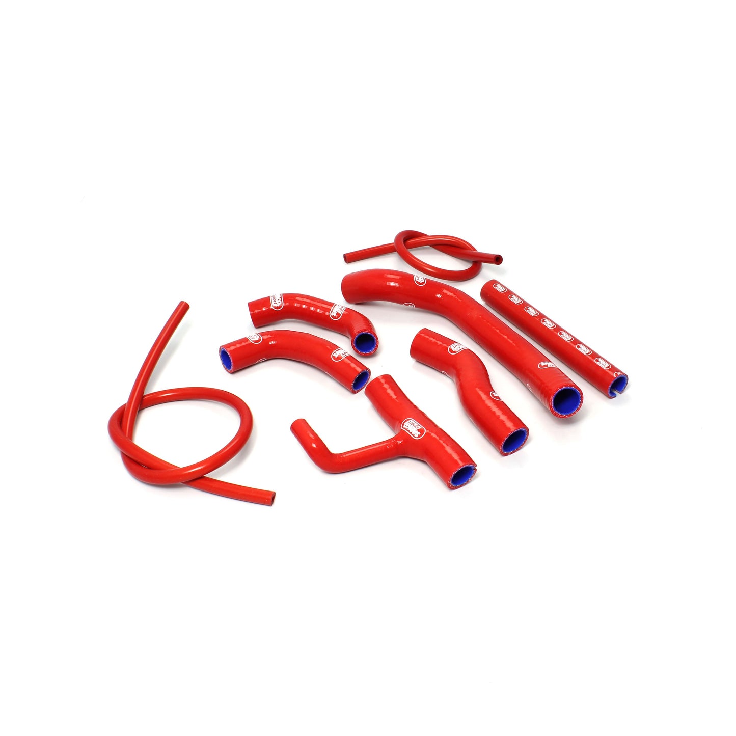 Samco Radiator Hose 8 Piece Kit Ducati 821 Hypermotard/SP/Hyperstrada 2013-2015 - Adventure Parts