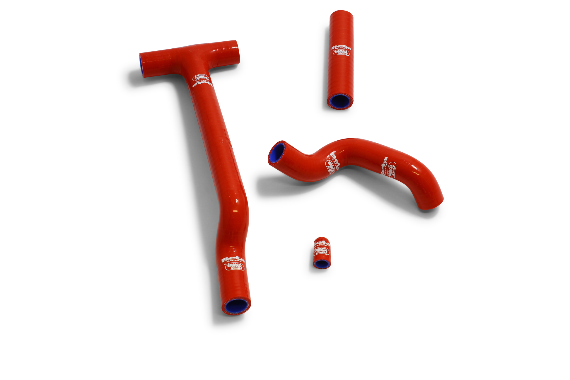 Samco Radiator Hose 4 Piece Kit Beta 250/300 RR Racing 2T Thermostat Bypass 2013-2019 - Adventure Parts