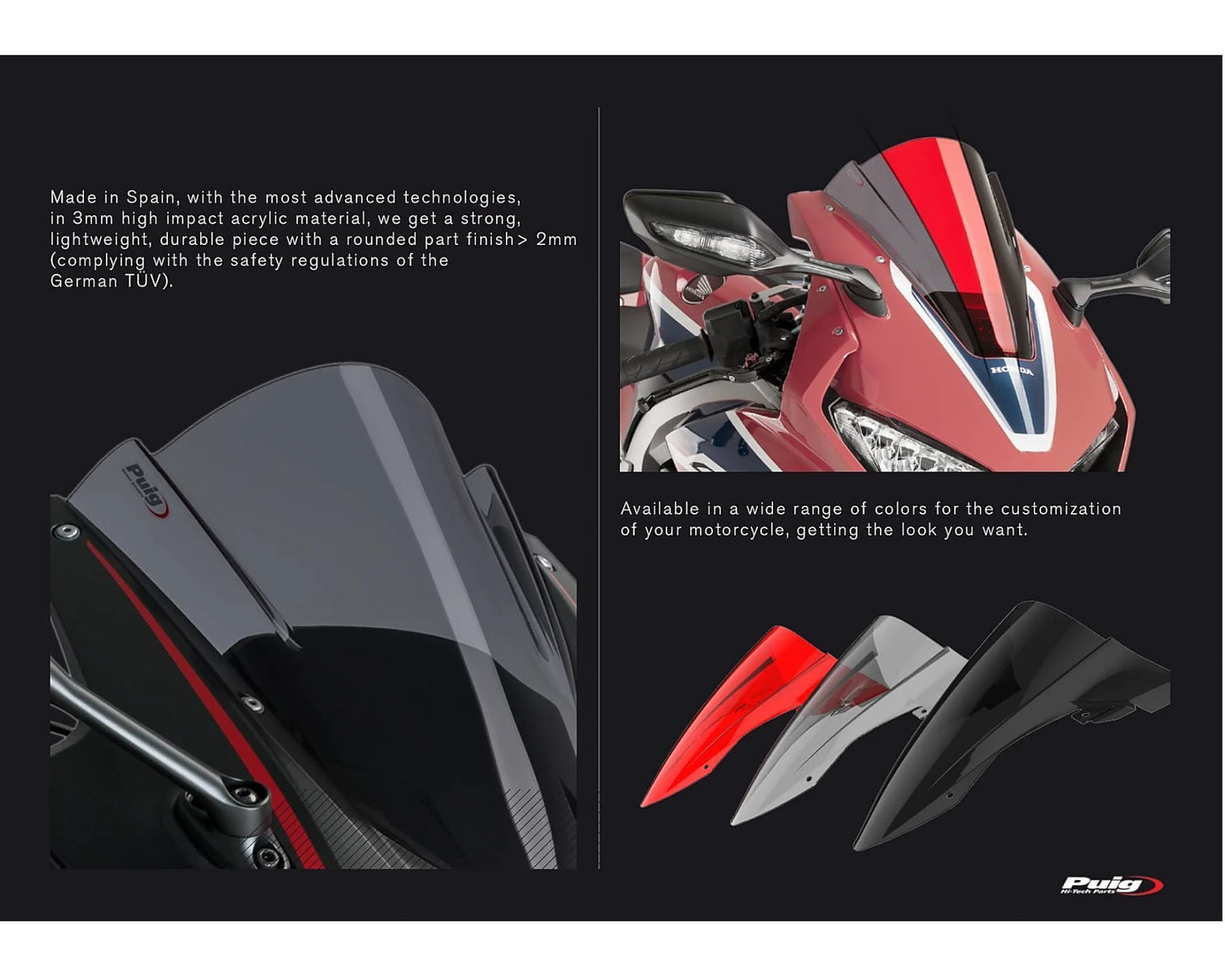 Puig Z-Racing Screen CFMOTO 675SS 2025-2026