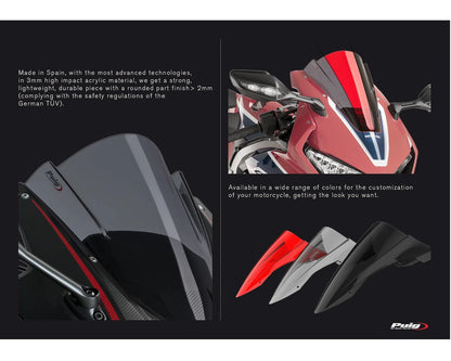 Puig Z-Racing Screen CFMOTO 675SS 2025-2026