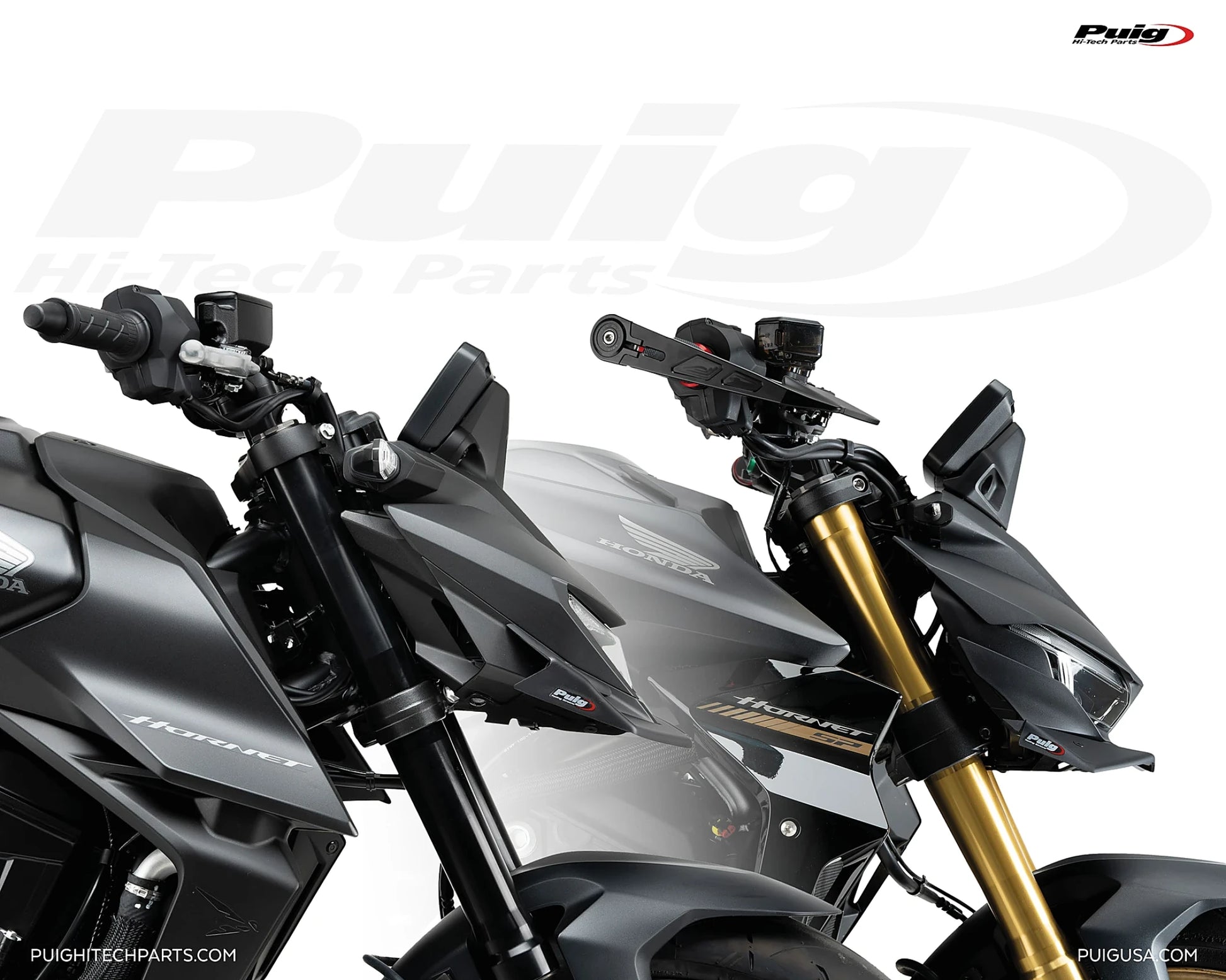 Puig Naked Frontal Spoilers HONDA CB750 HORNET 2025-2026 - Adventure Parts