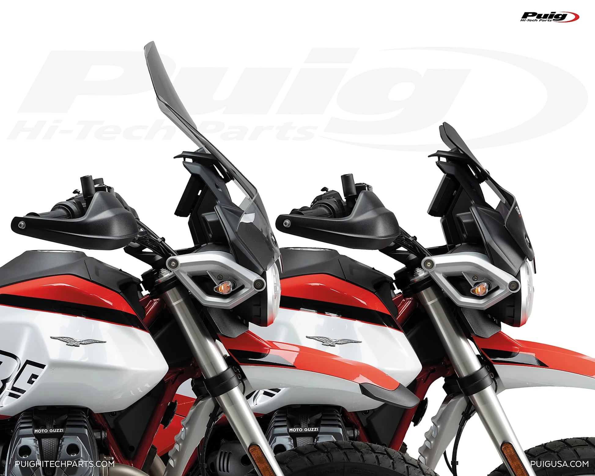 Puig Touring Screen MOTO GUZZI V85 STRADA 2024-2026 - Adventure Parts