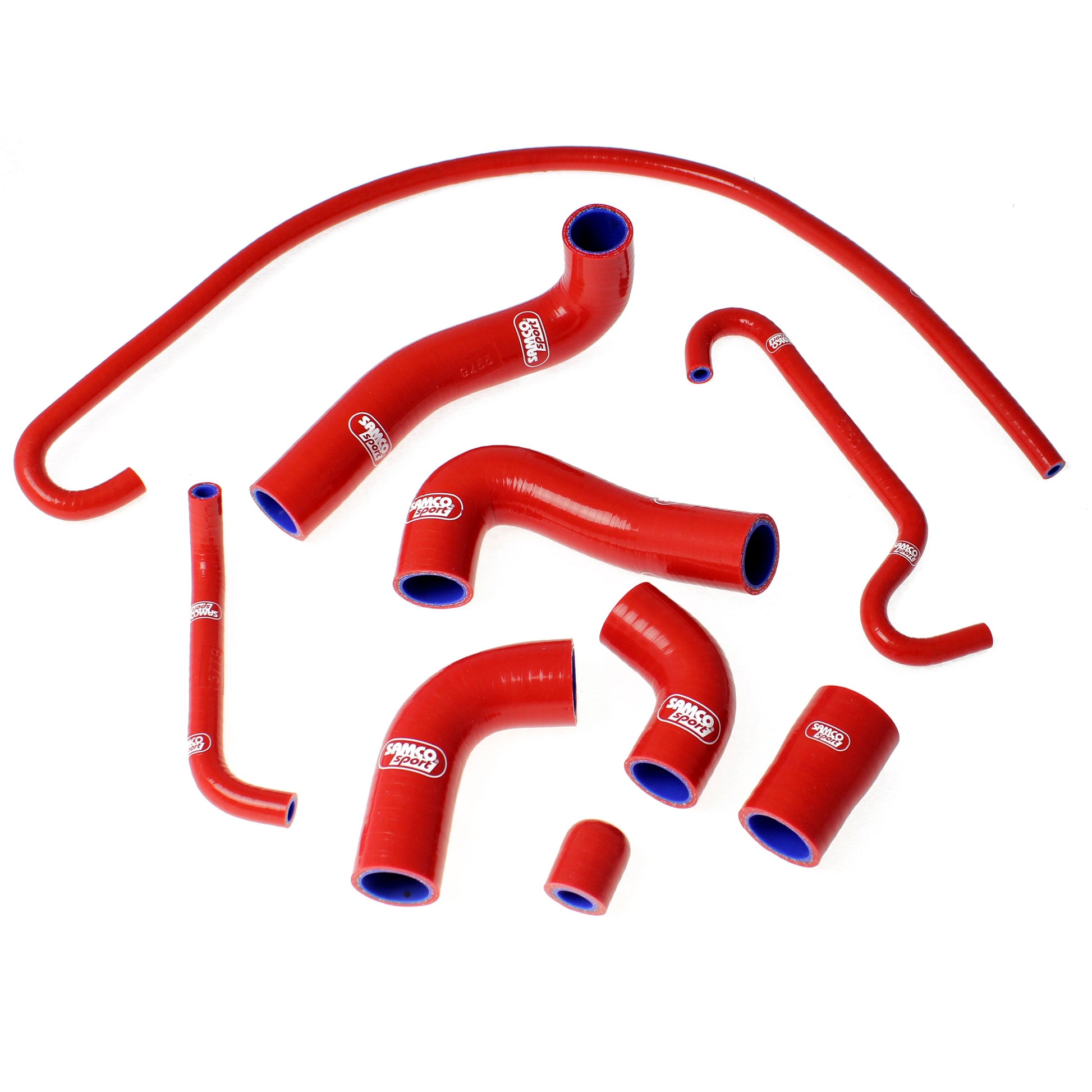 Samco Radiator Hose 9 Piece Kit MV Agusta F4 1000/LH44/RC/RR 2010-2019 - Adventure Parts