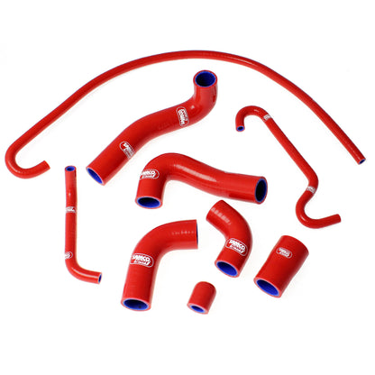 Samco Radiator Hose 9 Piece Kit MV Agusta F4 1000/LH44/RC/RR 2010-2019 - Adventure Parts