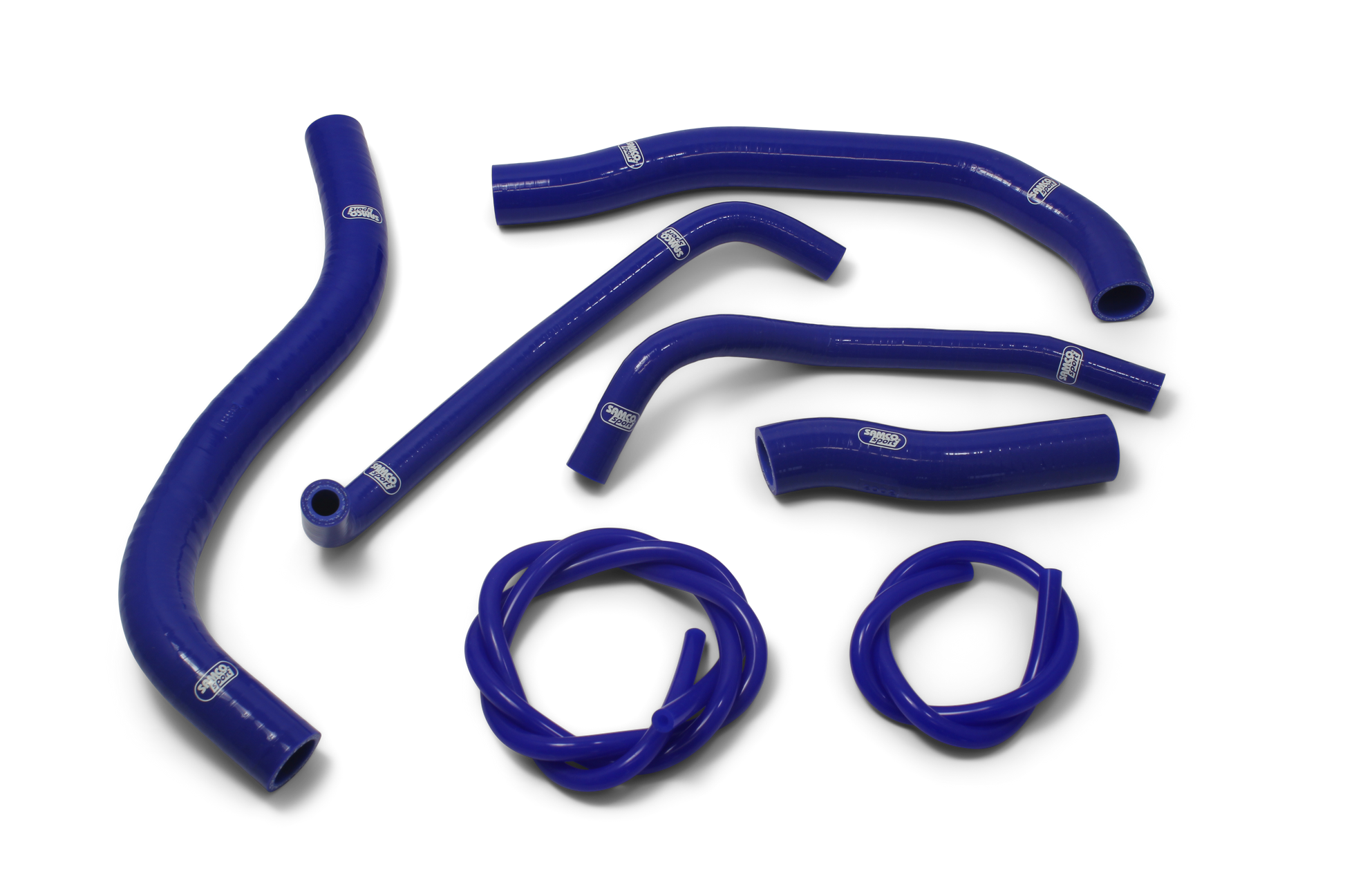 Samco Radiator Hose 7 Piece Kit Suzuki GSX R 600/750 SRAD 1996-1999 - Adventure Parts