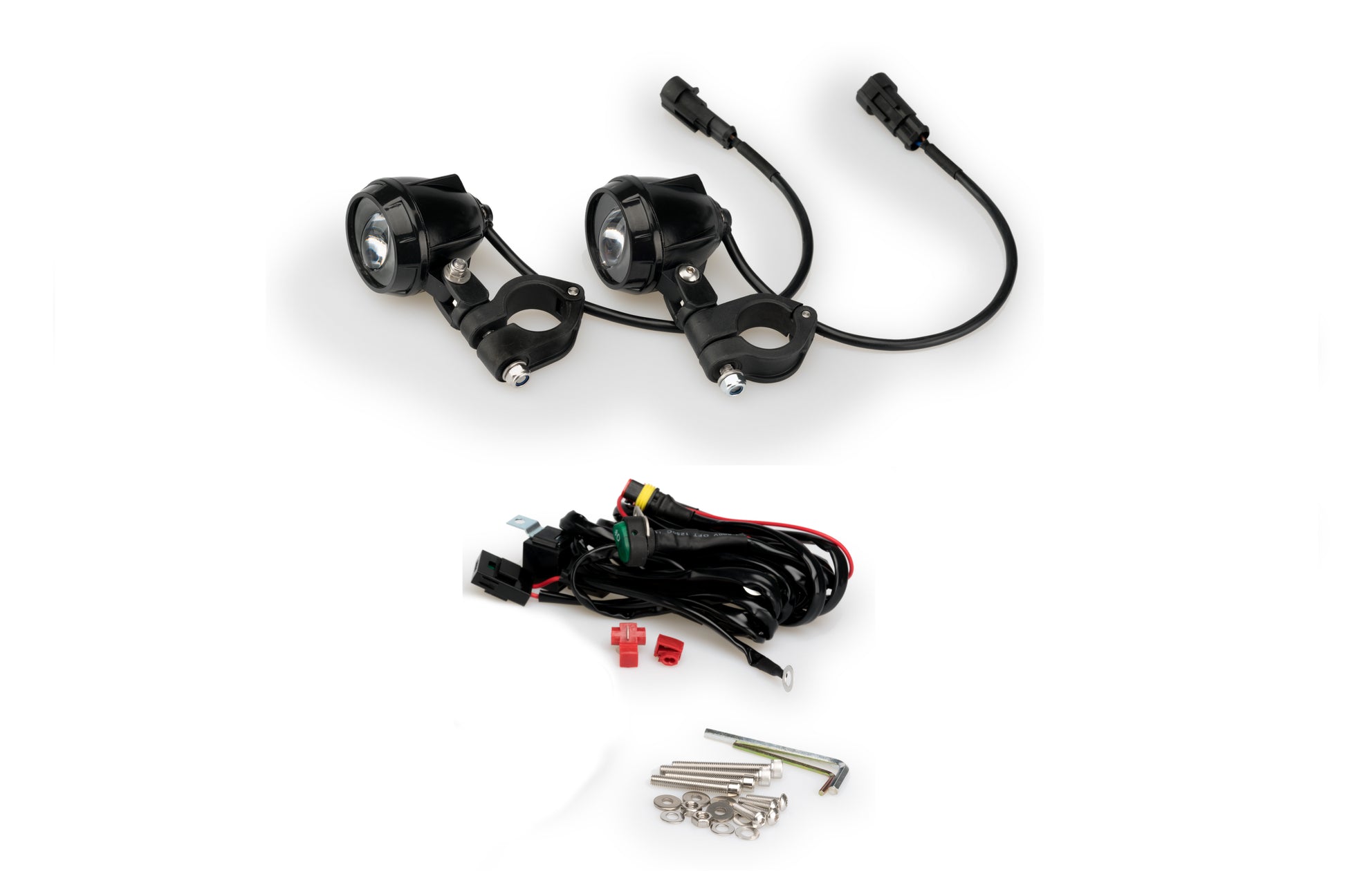 Puig Beam 2.0 Auxiliary Lights Adapters Suzuki GSX-R 1000 R 2025 - Adventure Parts