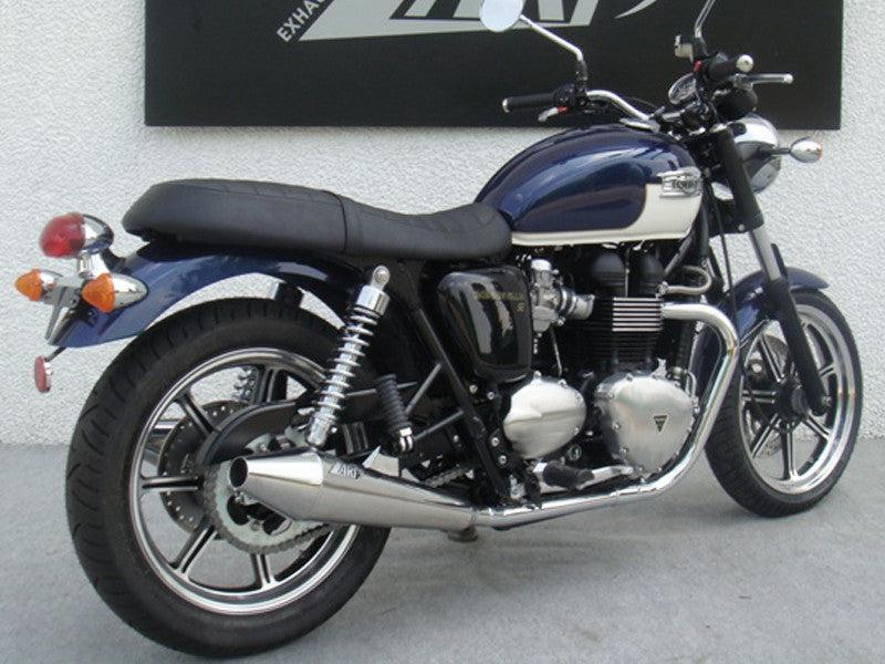 ZARD "Conical" Slip-On Triumph Bonneville T100 Se Exhaust 2008-2016 - Adventure Parts