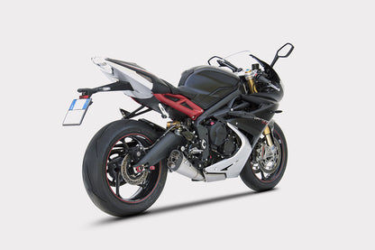 ZARD "Short" Slip-On Triumph Daytona 675 Exhaust 2013-2016