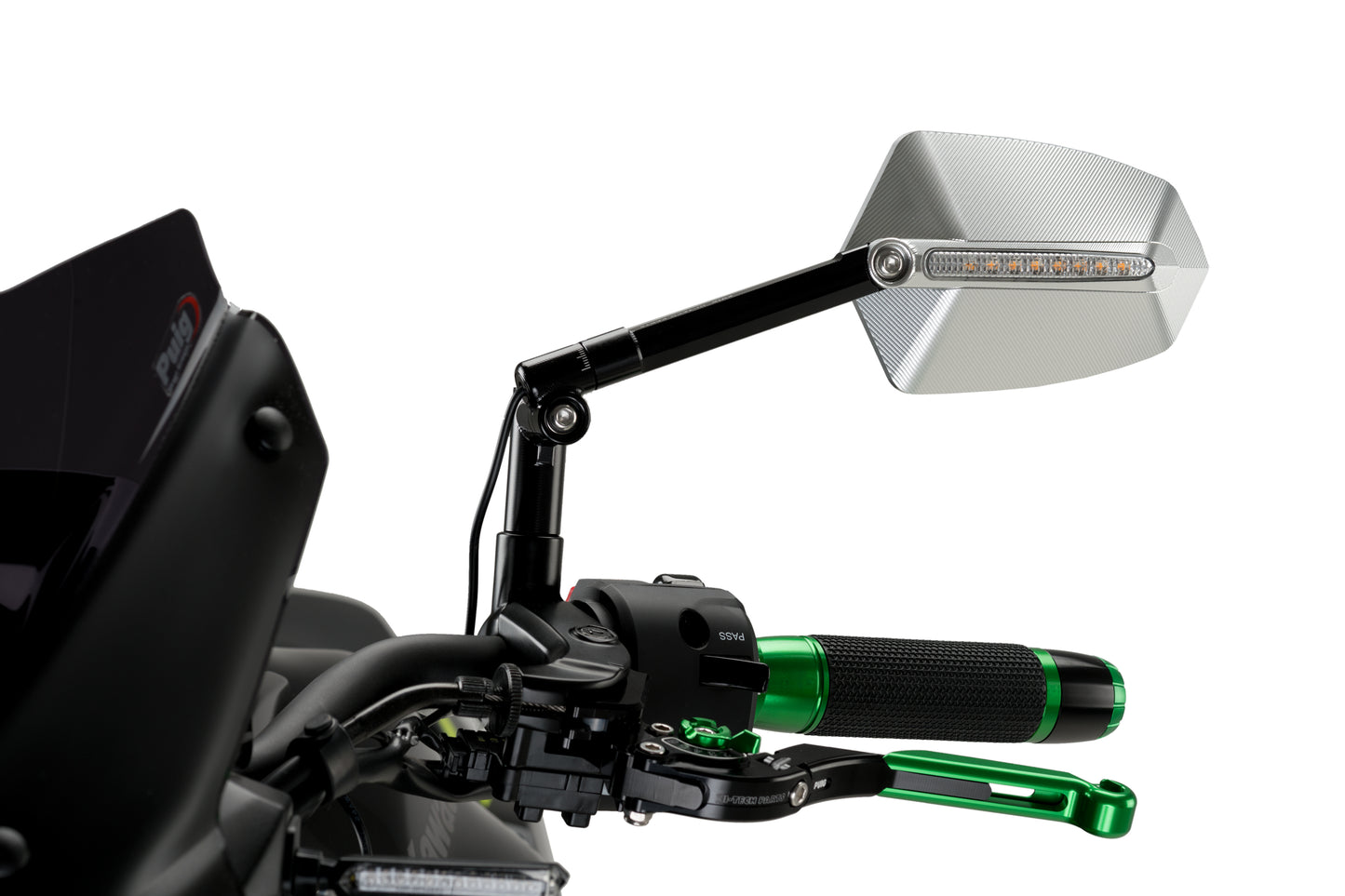 Puig Rearview GTI Motorcycle Mirrors - Universal (Sold Individually)