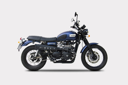ZARD "Short" Full Kit High Injection Triumph Scrambler 900 Exhaust 2008-2016