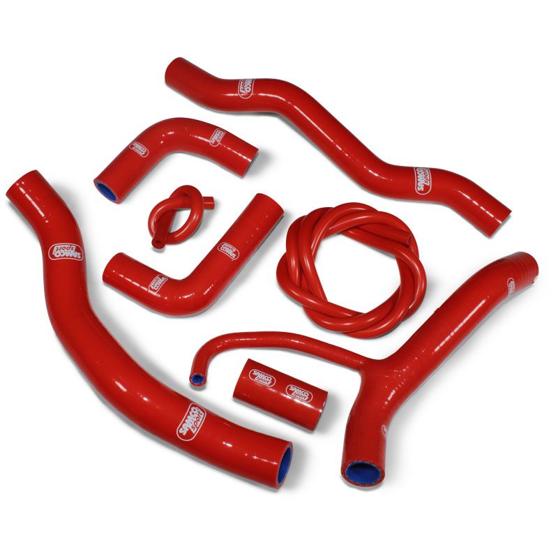 Samco Radiator Hose 8 Piece Kit Ducati Multistrada 1200/S/S D Air/Pikes Peak/Enduro/Enduro Pro 2015-2018 - Adventure Parts
