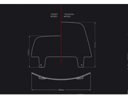 Puig High-Road Sport Harley Davidson Softail Low Rider 2022-2026