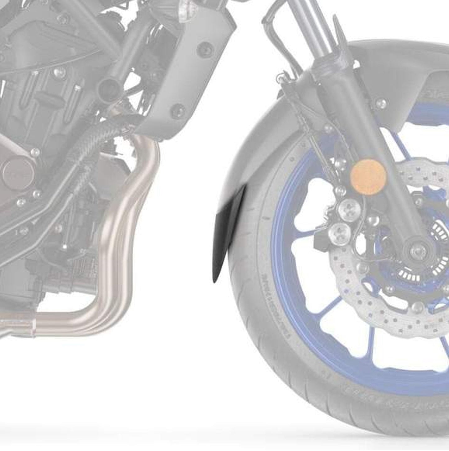 Puig Front Fender Extension Yamaha Tracer 7, GT 2021-2025, 700 2020