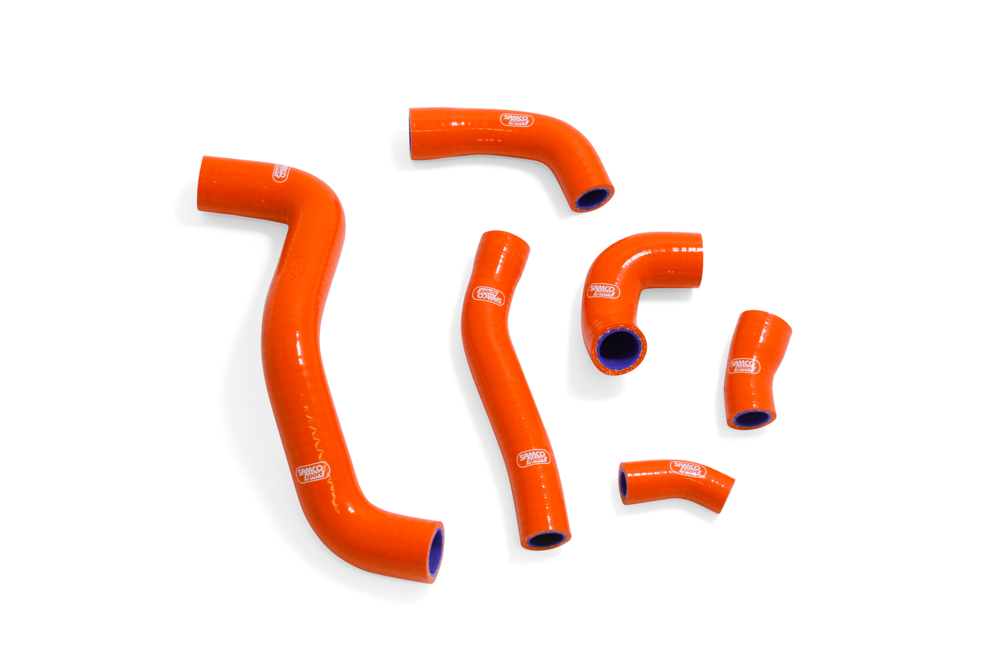 Samco Radiator Hose 6 Piece Kit KTM 350 EXC-F/Six Days OEM Design 2020-2023 - Adventure Parts