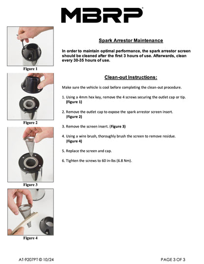 MBRP Dual Slip-on Mufflers Can-Am Maverick 1000 Turbo Dual 2013-2018