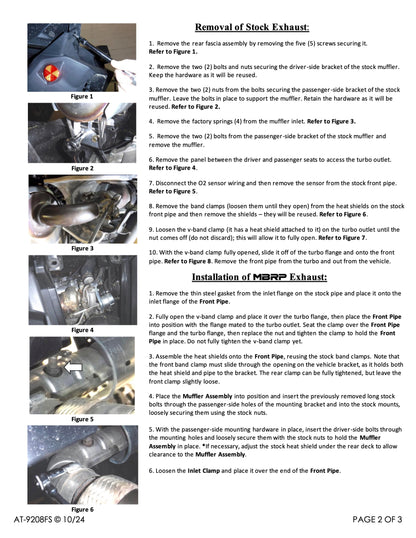 MBRP Oval Slip-on Turbo-Back Full System Can-Am Maverick X3 2017-2025