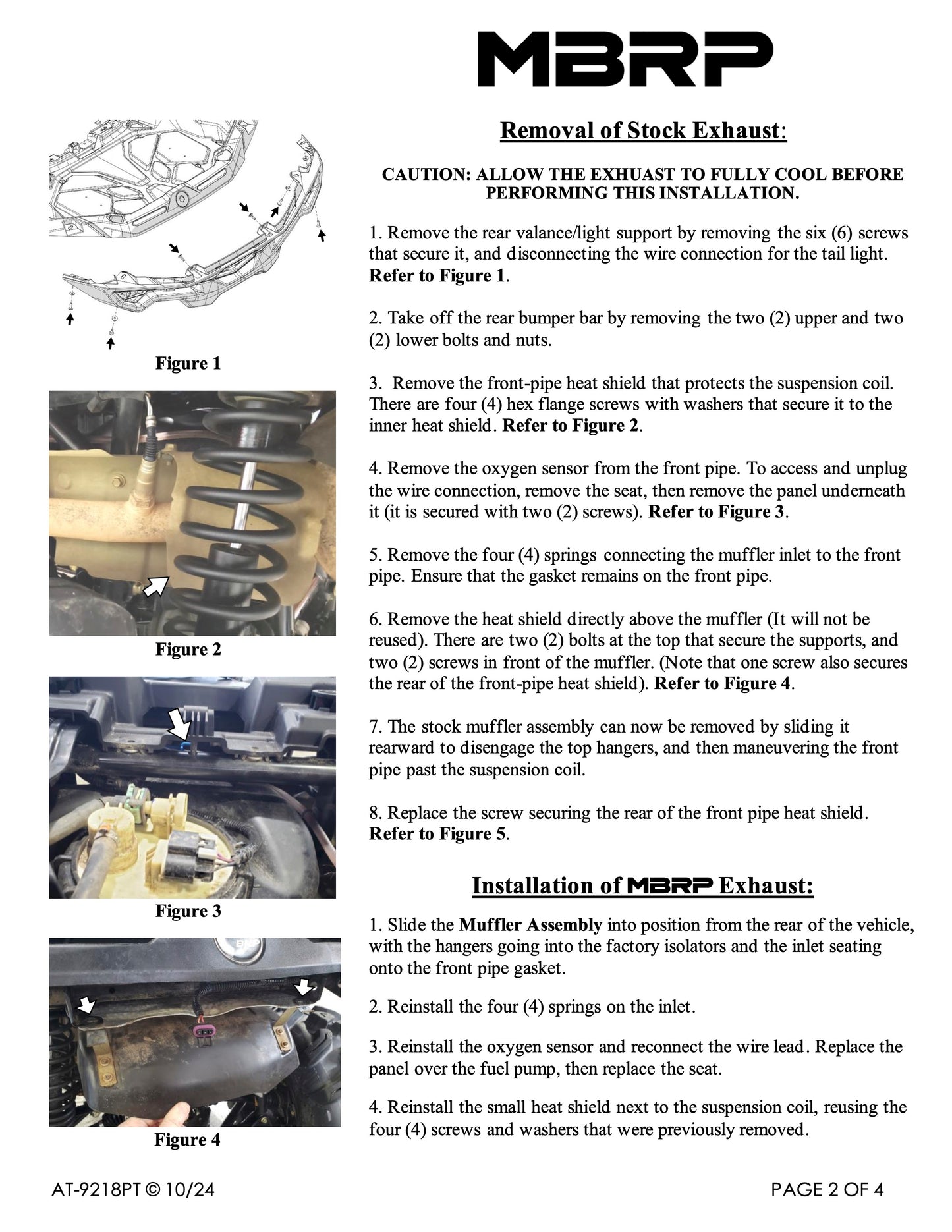MBRP 5" Single Slip-on Performance Series Can-Am Outlander 500/700/PRO HD5/PRO HD7 2023-2025