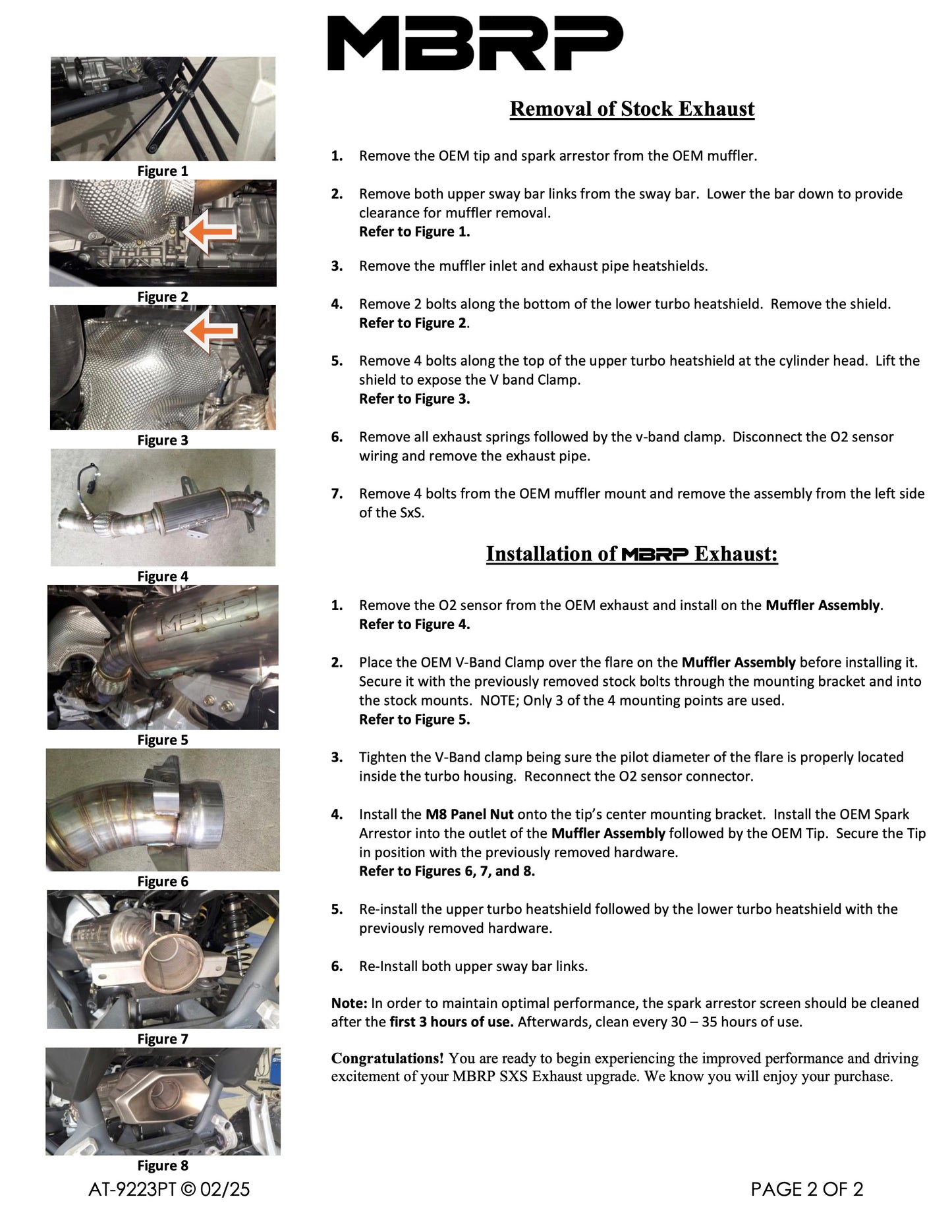 MBRP 3" Turbo Back Single Slip-on system with Catalytic Converter Performance Series Can-Am Maverick R 2024-2025