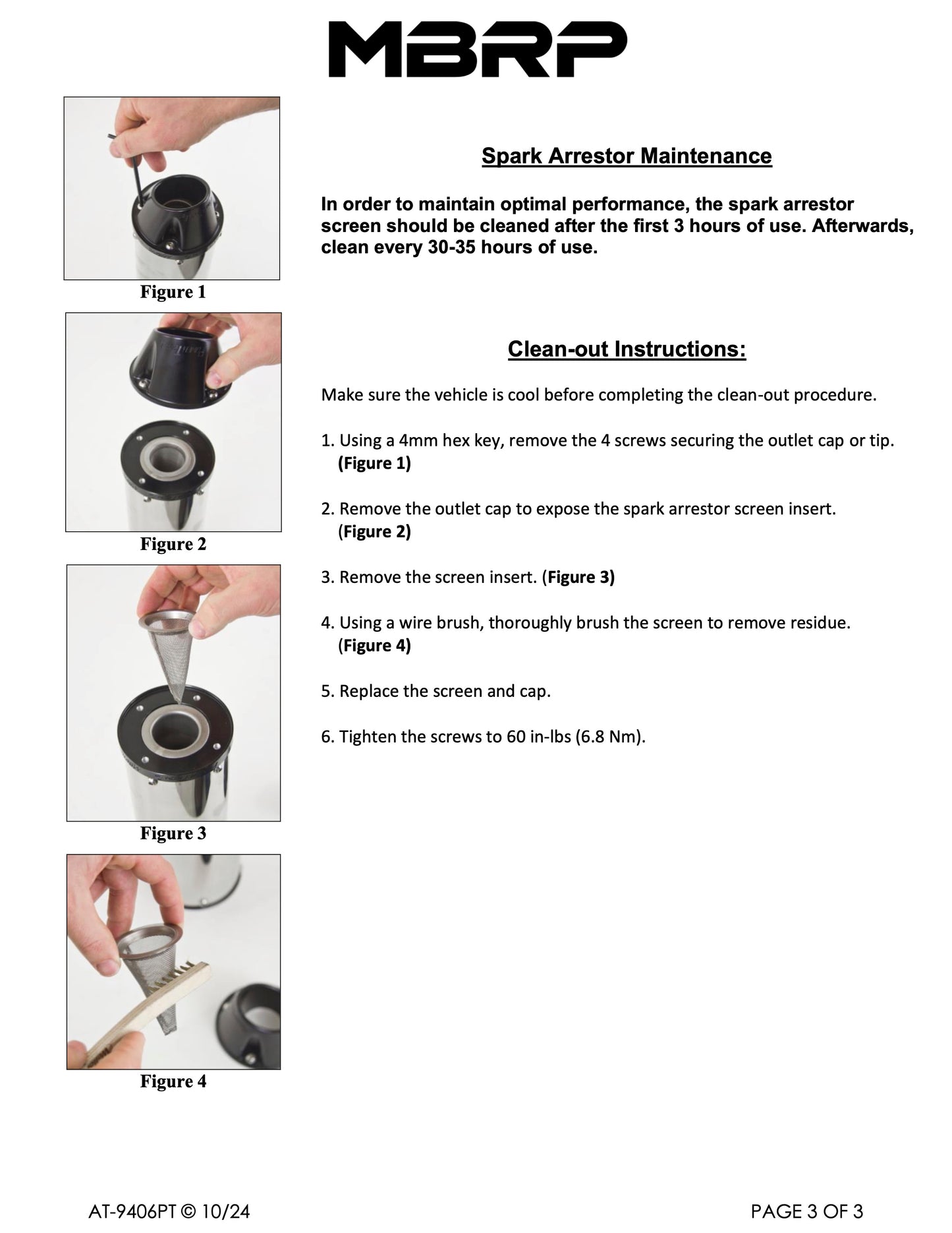 MBRP 5" Single Slip-on Performance Series Yamaha YXZ 1000R 2016-2025