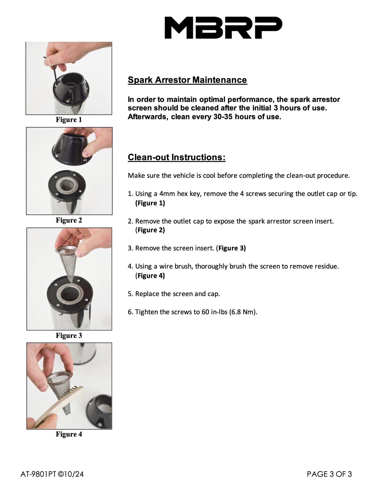 MBRP 5" Slip-on Muffler Assembly Performance Series CFMOTO  ZFORCE 800 EX 2014-2021