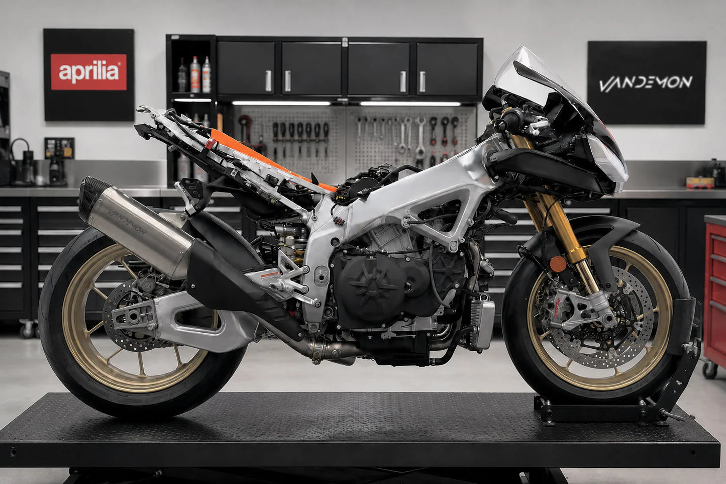 Vandemon Titanium Exhaust System APRILIA RSV4 2021-2026