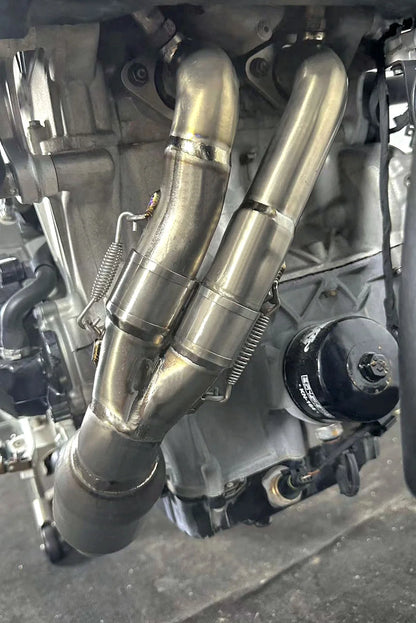 Vandemon Full Titanium Exhaust System Aprilia Tuareg 660 2021-2026