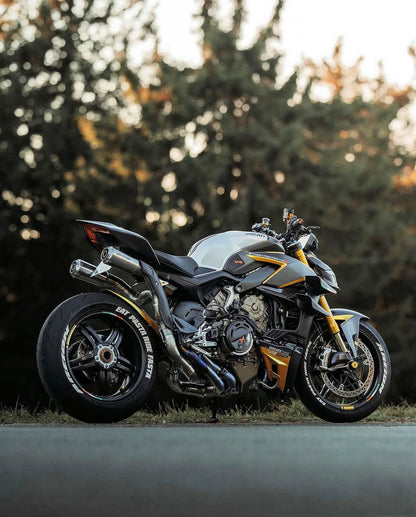 Vandemon Titanium High Mount Exhaust System Ducati Panigale V4,V4S,V4R & Streetfighter V4 2018-2024