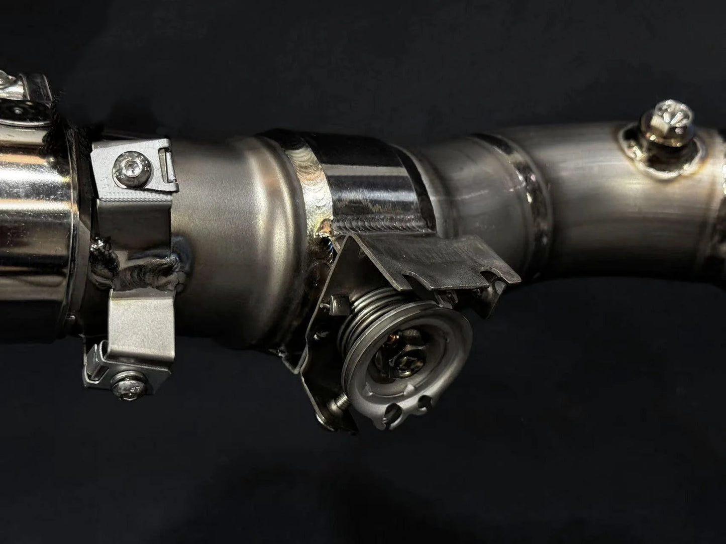 Vandemon Full Titanium Exhaust OEM Valve Function BMW R1300GS / GSA 2023-2026 - Adventure Parts