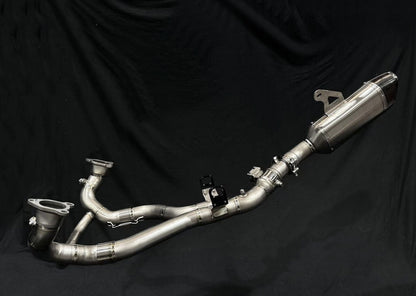 Vandemon Full Titanium Exhaust OEM Valve Function BMW R1300GS / GSA 2023-2026 - Adventure Parts