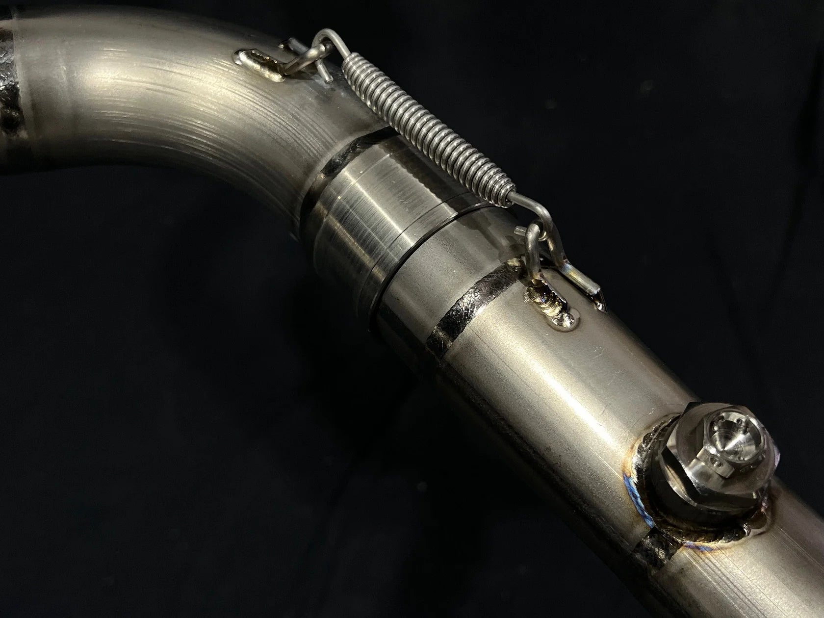 Vandemon Exhaust System with Brushed Headers BMW R NINE T 2014-2023 - Adventure Parts