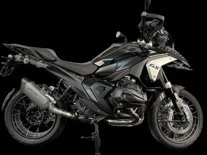 Vandemon Full Titanium Exhaust OEM Valve Function BMW R1300GS / GSA 2023-2026 - Adventure Parts