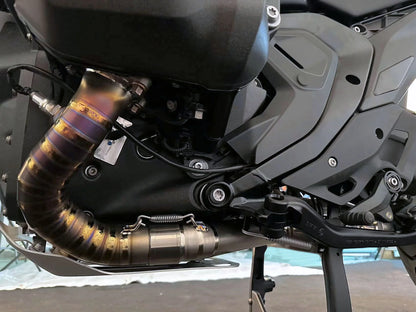 Vandemon Full Titanium Exhaust OEM Valve Function BMW R1300GS / GSA 2023-2026 - Adventure Parts