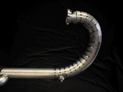 Vandemon Long Titanium Exhaust System Bagger/Classic BMW R18 2020-2026