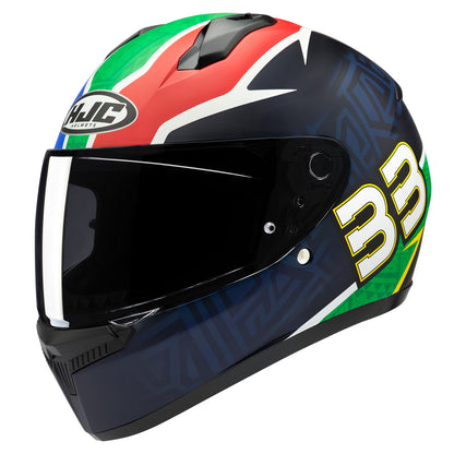 HJC C10 Brad Binder BB33 LTD Full Face Motorcycle Helmet - Adventure Parts