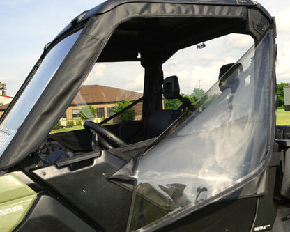 Seizmik Soft Upper Doors with Zipper Can-Am Defender - Adventure Parts
