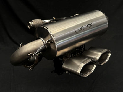 Vandemon Turbo Titanium Exhaust System Can-Am Bombardier Maverick X3 2017-2025