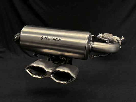 Vandemon Turbo Titanium Exhaust System Can-Am Bombardier Maverick X3 2017-2025