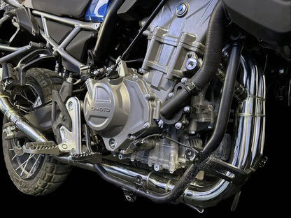 Vandemon Stainless Steel Exhaust System CFMOTO 450MT Adventure 2023-2025