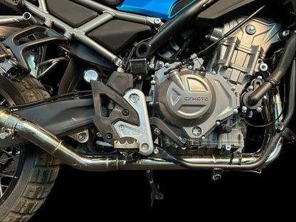 Vandemon Stainless Steel Exhaust System CFMOTO 450MT Adventure 2023-2025