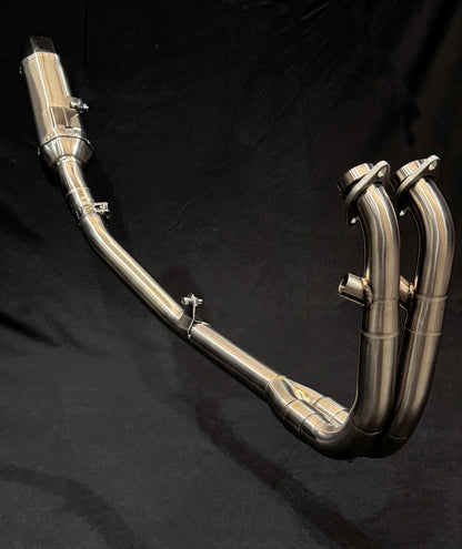 Vandemon Stainless Steel Exhaust System CFMOTO 450MT Adventure 2023-2025