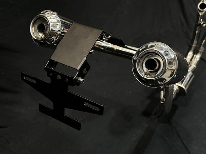 Vandemon Stainless Steel High Mount Exhaust System CFMOTO 450SRS 2023-2024