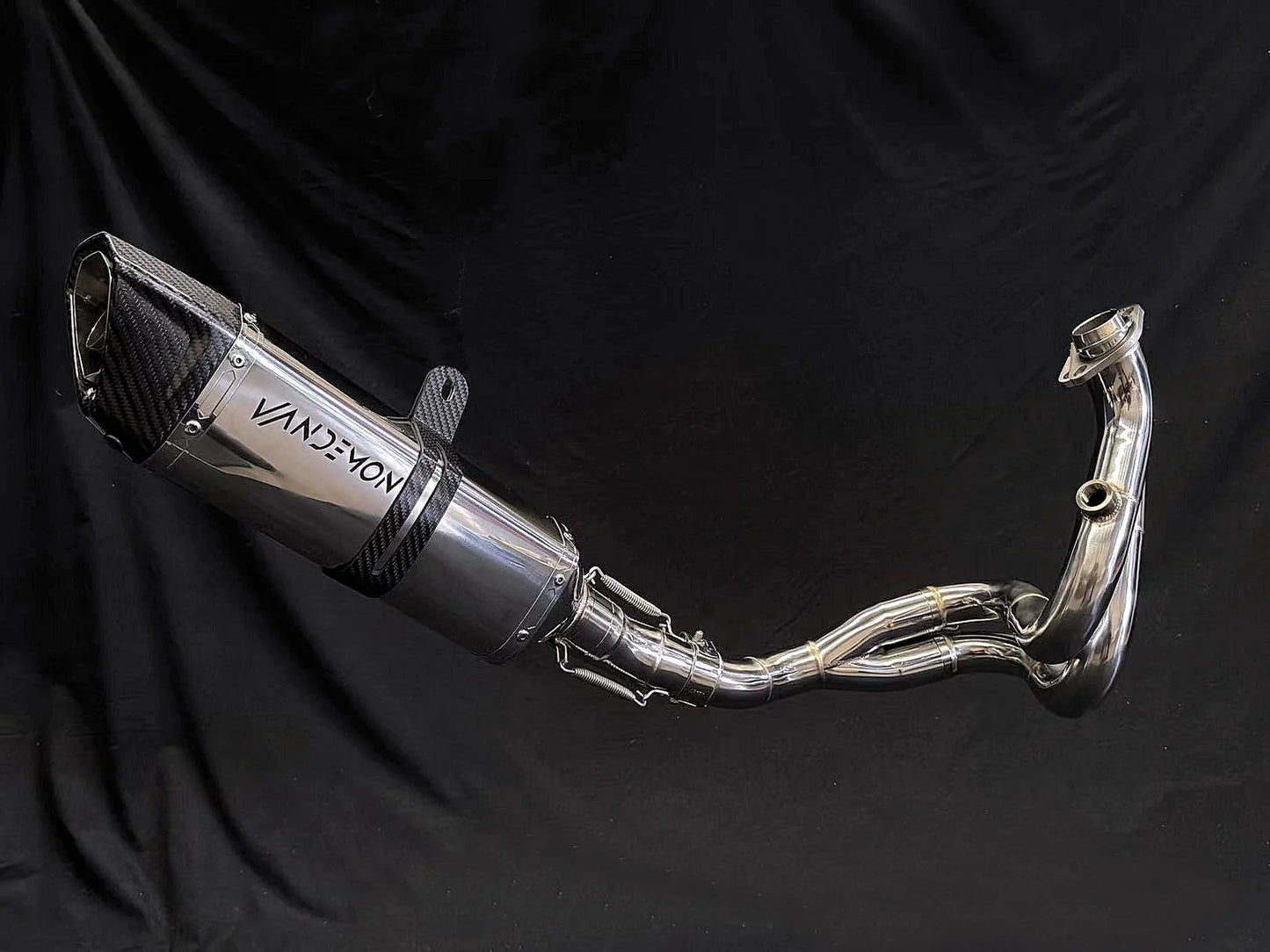 Vandemon Stainless Steel Exhaust System CFMOTO 650NK & SP 2012-2026
