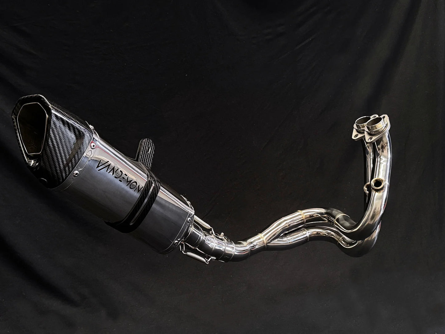 Vandemon Stainless Steel Exhaust System CFMOTO 650NK & SP 2012-2026