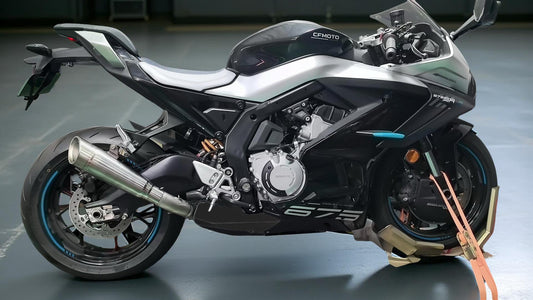 Vandemon Side Mount Titanium Exhaust System CFMOTO 675SR-R, 675SR-S,675SS & 675NK 2024-2025 - Adventure Parts