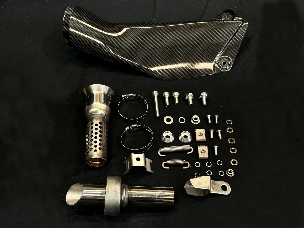 Vandemon Side Mount Titanium Exhaust System CFMOTO 675SR-R, 675SR-S,675SS & 675NK 2024-2025