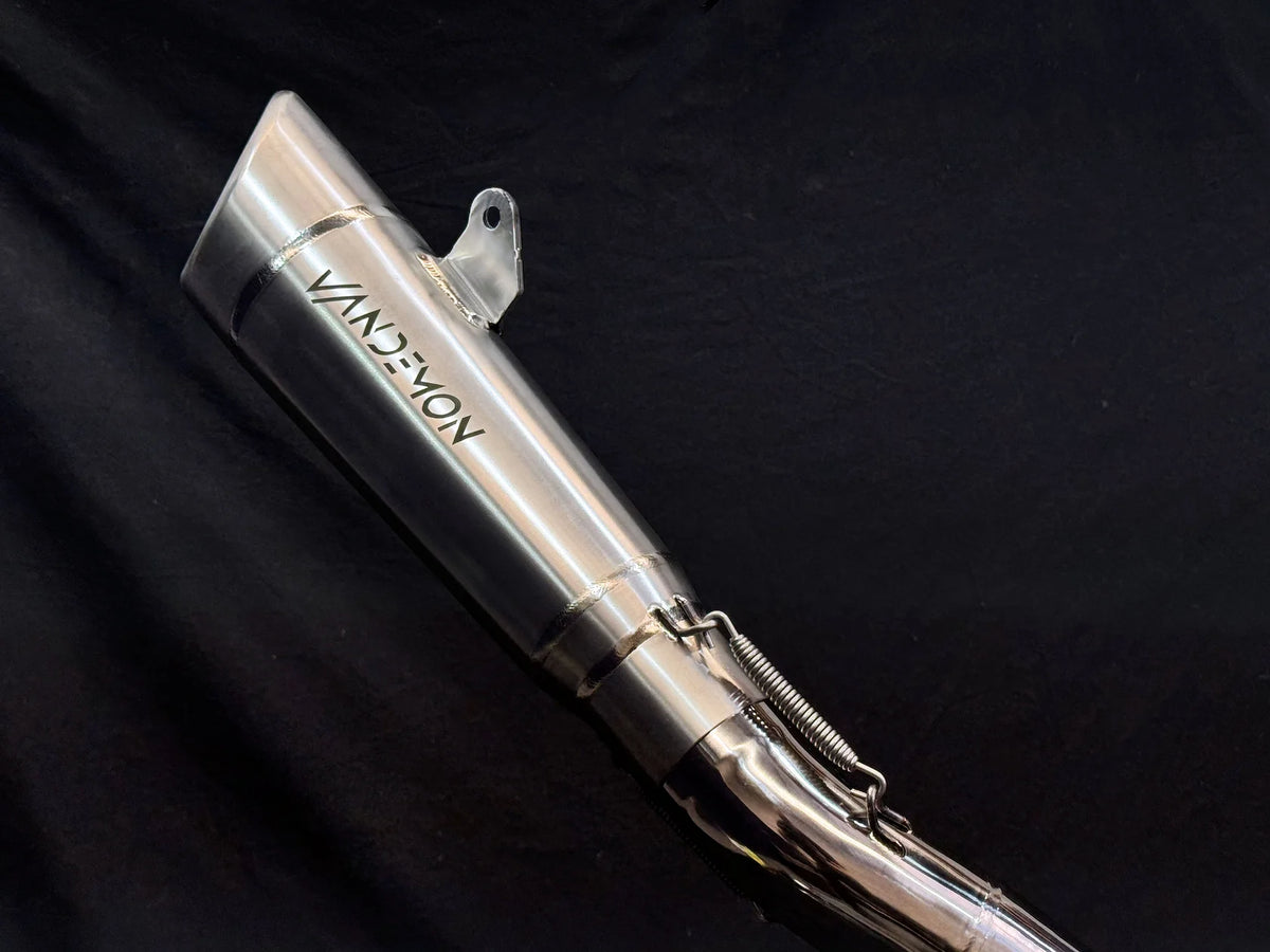 Vandemon Side Mount Titanium Exhaust System CFMOTO 675SR-R, 675SR-S,675SS & 675NK 2024-2025