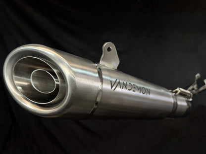 Vandemon Side Mount Titanium Exhaust System CFMOTO 675SR-R, 675SR-S,675SS & 675NK 2024-2025