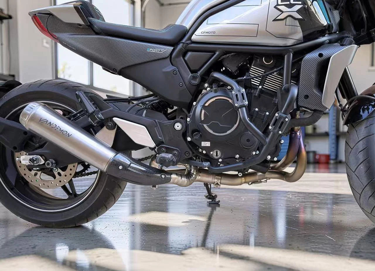 Vandemon Full Titanium Exhaust System CFMOTO 700 CLX 2021-2026